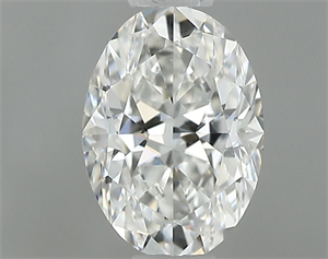 Picture of Natural Diamond 0.51 Carats, Oval with  Cut, G Color, IF Clarity and Certified by GIA