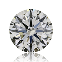 Natural Diamond 1.03 Carats, Round with Excellent Cut, N Color, SI1 Clarity and Certified by GIA