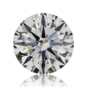 Natural Diamond 1.03 Carats, Round with Excellent Cut, N Color, SI1 Clarity and Certified by GIA