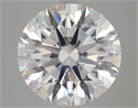 Del inventario de diamantes de laboratorio, 8.18 quilates, Redondo , Color F, claridad VS2 y certificado IGI