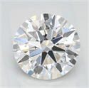 Del inventario de diamantes de laboratorio, 0.96 quilates, Redondo , Color D, claridad VVS1 y certificado IGI