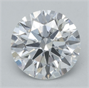 Lab Grown Diamond 1.15 Carats, Round with Ideal Cut, E Color, VVS2 Clarity and Certified by IGI