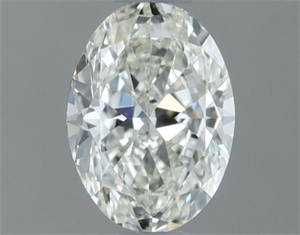 Picture of Natural Diamond 0.50 Carats, Oval with  Cut, I Color, VVS2 Clarity and Certified by GIA