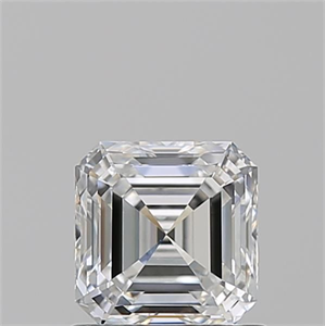 Foto Diamante Natural 0.94 quilates, Asscher , Color F, claridad VS2 y certificado GIA de