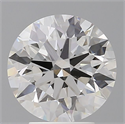 Lab Grown Diamond 3.60 Carats, Round with Ideal Cut, E Color, VVS2 Clarity and Certified by IGI