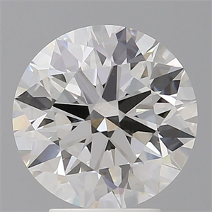 Picture of Lab Grown Diamond 3.60 Carats, Round with Ideal Cut, E Color, VVS2 Clarity and Certified by IGI