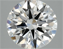 Del inventario de diamantes de laboratorio, 2.04 quilates, Redondo , Color E, claridad VVS2 y certificado IGI