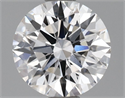 Lab Grown Diamond 1.09 Carats, Round with Ideal Cut, D Color, VS1 Clarity and Certified by IGI