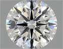 Diamante Natural 0.46 quilates, Redondo , Color D, claridad VVS1 y certificado GIA