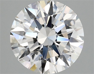 Picture of Lab Grown Diamond 3.04 Carats, Round with Excellent Cut, F Color, VVS2 Clarity and Certified by IGI