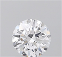 Lab Grown Diamond 1.05 Carats, Round with Excellent Cut, D Color, VVS1 Clarity and Certified by IGI