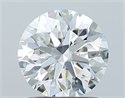 Diamante Natural 1.40 quilates, Redondo , Color G, claridad VVS2 y certificado GIA