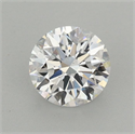 Lab Grown Diamond 0.72 Carats, Round with Ideal Cut, D Color, VS1 Clarity and Certified by IGI