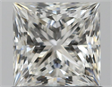 Natural Diamond 0.81 Carats, Princess with  Cut, H Color, VS2 Clarity and Certified by GIA