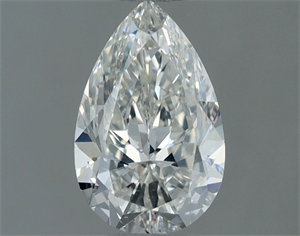Picture of Natural Diamond 0.80 Carats, Pear with  Cut, G Color, SI1 Clarity and Certified by IGI