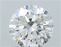Diamante Natural 0.70 quilates, Redondo , Color H, claridad IF y certificado GIA