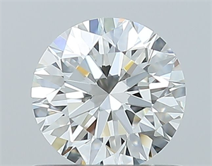 Foto Diamante Natural 0.70 quilates, Redondo , Color H, claridad IF y certificado GIA de