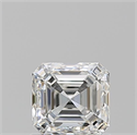 Diamante Natural 1.01 quilates, Asscher , Color H, claridad VVS2 y certificado GIA
