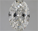 Natural Diamond 1.20 Carats, Oval with  Cut, F Color, VS1 Clarity and Certified by GIA