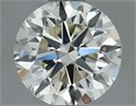 Diamante Natural 0.70 quilates, Redondo , Color J, claridad VS1 y certificado IGI