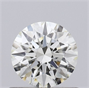 Diamante Natural 0.53 quilates, Redondo , Color K, claridad IF y certificado GIA