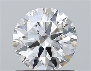 Picture of Natural Diamond 0.90 Carats, Round with Excellent Cut, F Color, SI1 Clarity and Certified by GIA