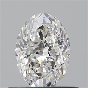 Picture of Natural Diamond 0.52 Carats, Oval with  Cut, F Color, VS2 Clarity and Certified by GIA