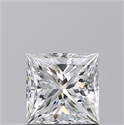 Natural Diamond 1.20 Carats, Princess with  Cut, E Color, VVS2 Clarity and Certified by GIA