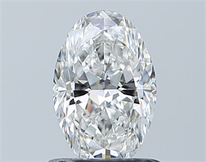 Picture of Natural Diamond 0.90 Carats, Oval with  Cut, F Color, VS1 Clarity and Certified by GIA