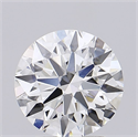 Del inventario de diamantes de laboratorio, 2.35 quilates, Redondo , Color F, claridad VS1 y certificado IGI