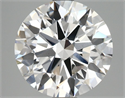 Lab Grown Diamond 2.63 Carats, Round with Excellent Cut, E Color, VS1 Clarity and Certified by GIA