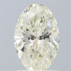 Picture of Natural Diamond 1.09 Carats, Oval with  Cut, J Color, VVS1 Clarity and Certified by IGI