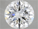 Del inventario de diamantes de laboratorio, 6.01 quilates, Redondo , Color E, claridad VVS2 y certificado IGI