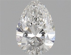 Foto Diamante Natural 0.44 quilates, De pera , Color F, claridad SI2 y certificado GIA de