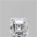 Diamante Natural 0.70 quilates, Asscher , Color E, claridad VVS2 y certificado GIA