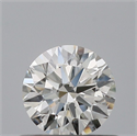 Natural Diamond 0.50 Carats, Round with Excellent Cut, G Color, VS1 Clarity and Certified by IGI
