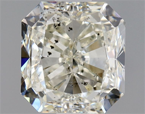 Picture of Natural Diamond 1.01 Carats, Radiant with  Cut, L Color, SI2 Clarity and Certified by GIA