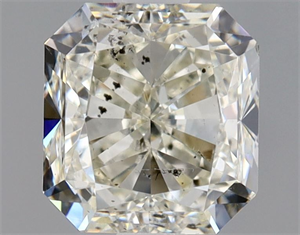 Picture of Natural Diamond 1.01 Carats, Radiant with  Cut, L Color, SI2 Clarity and Certified by GIA