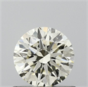 Natural Diamond 0.70 Carats, Round with Excellent Cut, M Color, VS2 Clarity and Certified by IGI