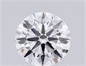 Del inventario de diamantes de laboratorio, 1.04 quilates, Redondo , Color D, claridad VVS2 y certificado IGI