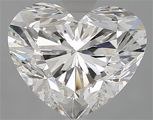 Foto Diamante Natural 3.01 quilates, Corazón , Color G, claridad SI1 y certificado GIA de