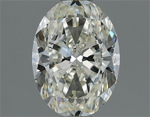 Picture of Natural Diamond 0.81 Carats, Oval with  Cut, I Color, VS2 Clarity and Certified by IGI