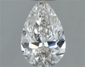 Picture of Natural Diamond 0.50 Carats, Pear with  Cut, J Color, VVS1 Clarity and Certified by GIA