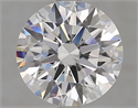 Lab Grown Diamond 2.53 Carats, Round with Excellent Cut, D Color, VVS1 Clarity and Certified by GIA