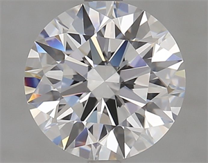 Picture of Lab Grown Diamond 2.53 Carats, Round with Excellent Cut, D Color, VVS1 Clarity and Certified by GIA