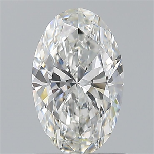 Foto Diamante Natural 0.90 quilates, Ovalado , Color F, claridad VS1 y certificado GIA de