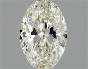 Picture of Natural Diamond 0.90 Carats, Oval with  Cut, J Color, VS1 Clarity and Certified by GIA