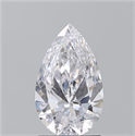 Diamante Natural 1.51 quilates, De pera , Color D, claridad VS2 y certificado GIA