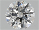 Natural Diamond 0.80 Carats, Round with Excellent Cut, D Color, VS1 Clarity and Certified by GIA