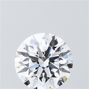 Picture of Lab Grown Diamond 1.50 Carats, Round with Ideal Cut, D Color, VVS2 Clarity and Certified by IGI